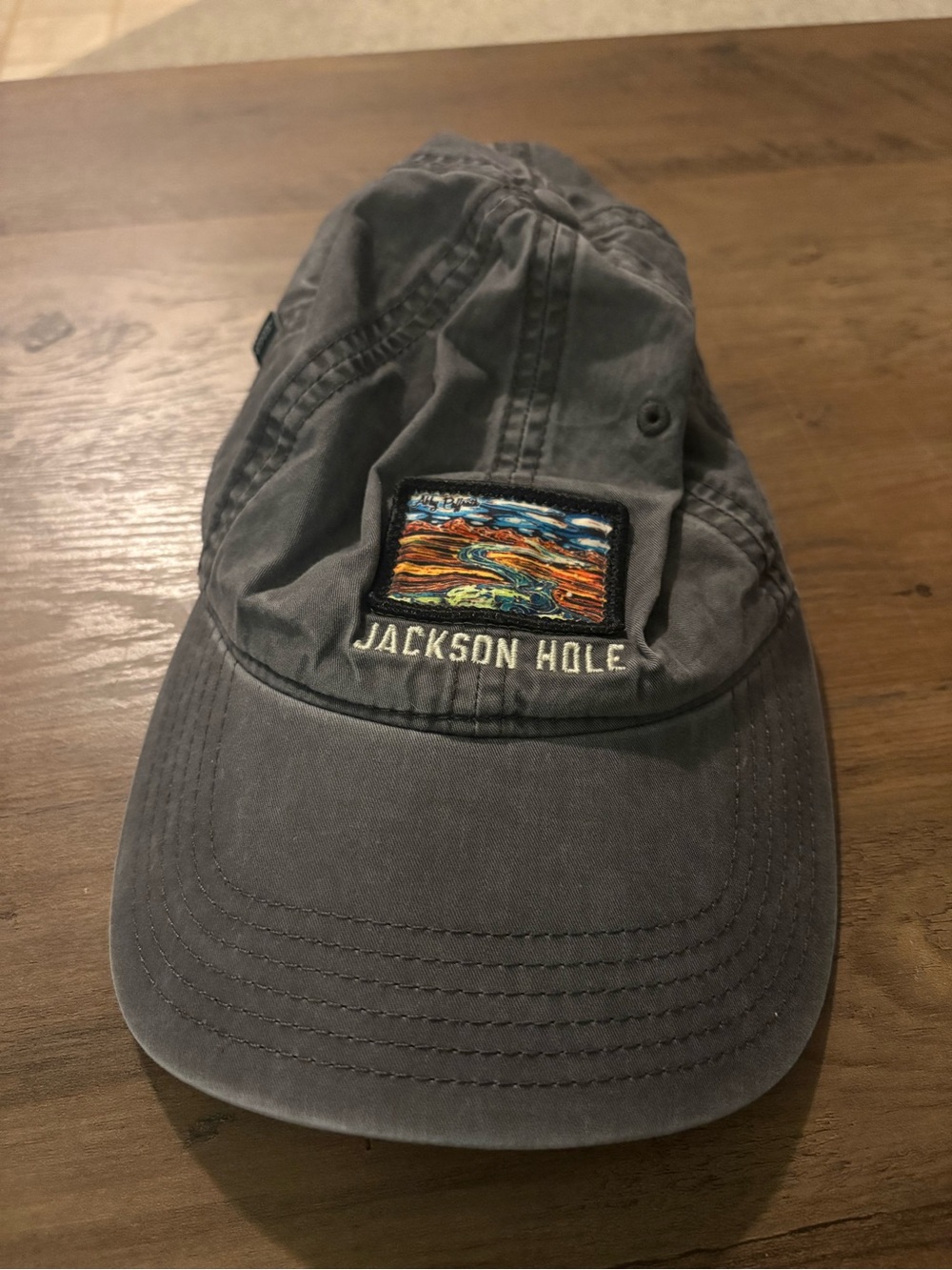 Vintage Embroidered Jackson Hole Hat